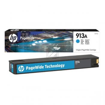 F6T77AE // 913A / cyan / original HP Tintenpatrone cyan / F6T77AE / 3000 S. / 37.00 ml