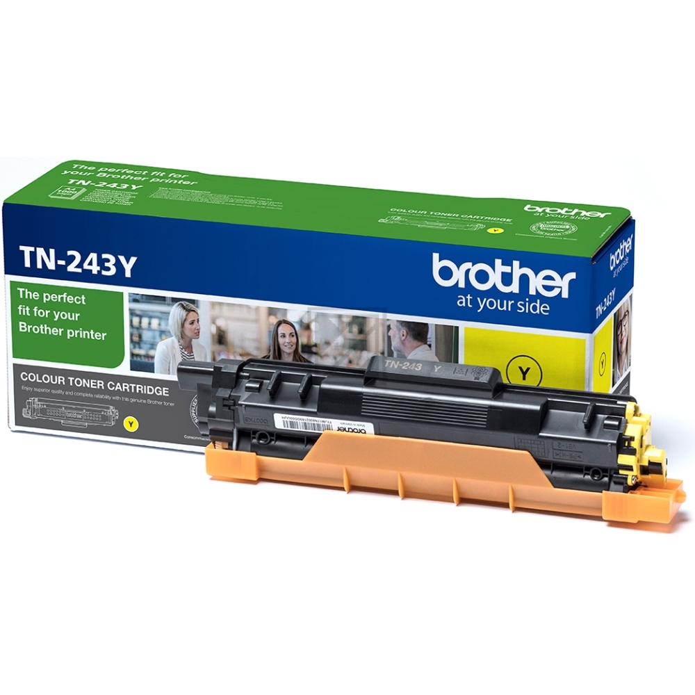 TN243Y / original BROTHER Toner gelb / TN243Y / 1000 S.
