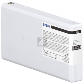 C13T55W800 // T55W800 / schwarz / original EPSON Tintenpatrone schwarz matt / C13T55W800 / 200.00 ml