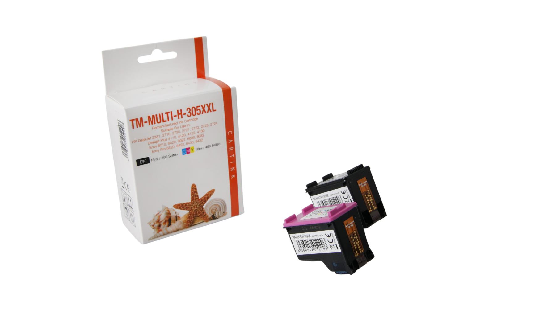 Alternativ Tinte für HP / 6ZA94AE / BK650 Seiten / CMY450 Seiten