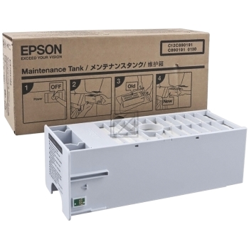 C12C890191 / original EPSON Resttintenbehälter / C12C890191 / 80000 S.