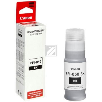 5698C001 // PFI050BK / schwarz / original CANON Tintenpatrone schwarz / 5698C001 / 70.00 ml
