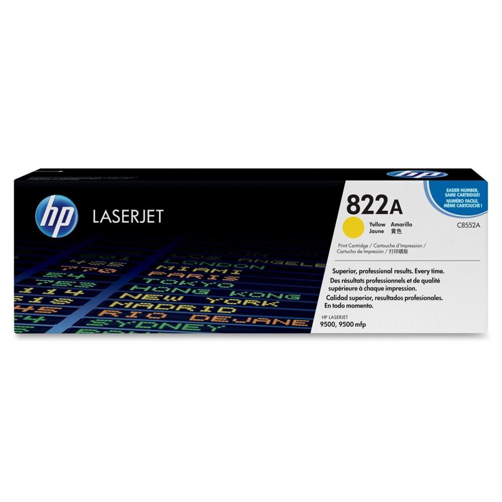 C8552A // 822A / gelb / original HP Toner gelb / C8552A / 25000 S.
