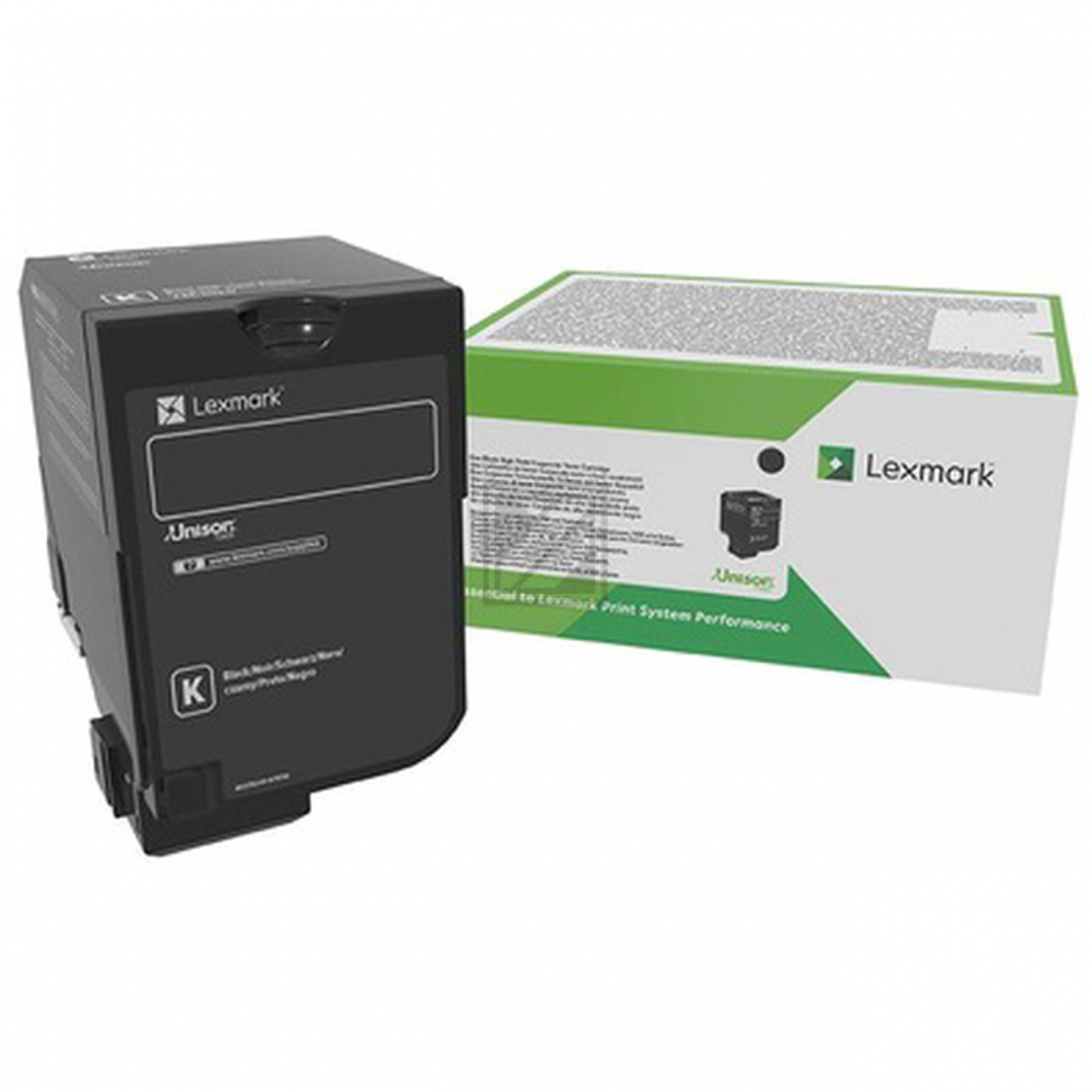 84C2HKE / schwarz / original LEXMARK Toner schwarz / 84C2HKE / 25000 S.
