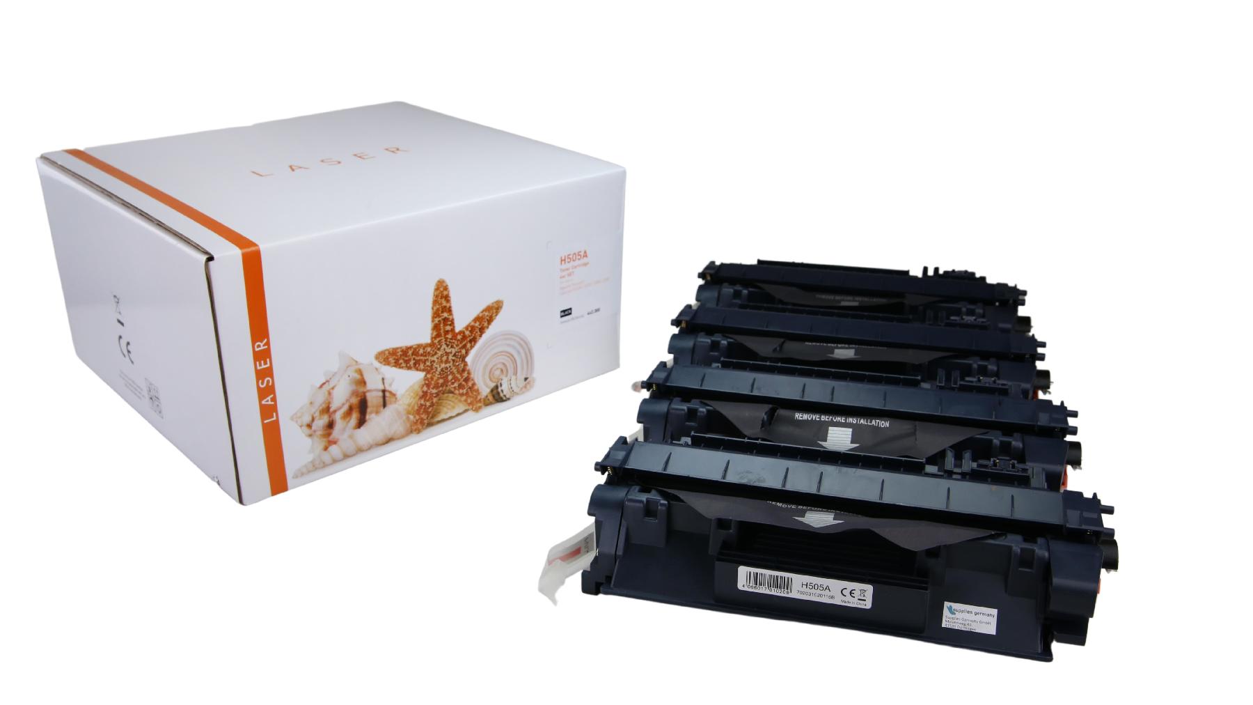 Alternativ Toner Black für HP / CE505A / 4x2.300 Seiten