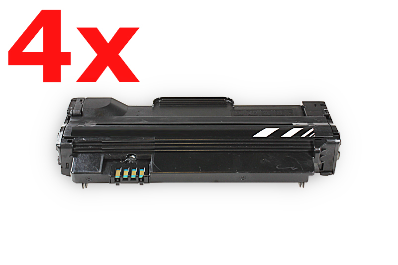 Alternativ Toner Black für Samsu / MLTD1052L / 4x2.500 Seiten