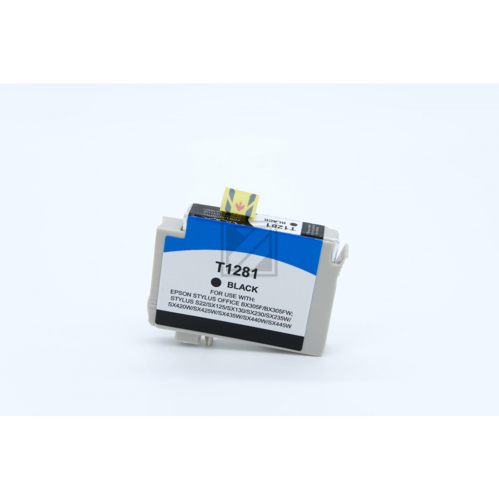 Alternativ Tinte Black für Epson / C13T12814010 / 8ml