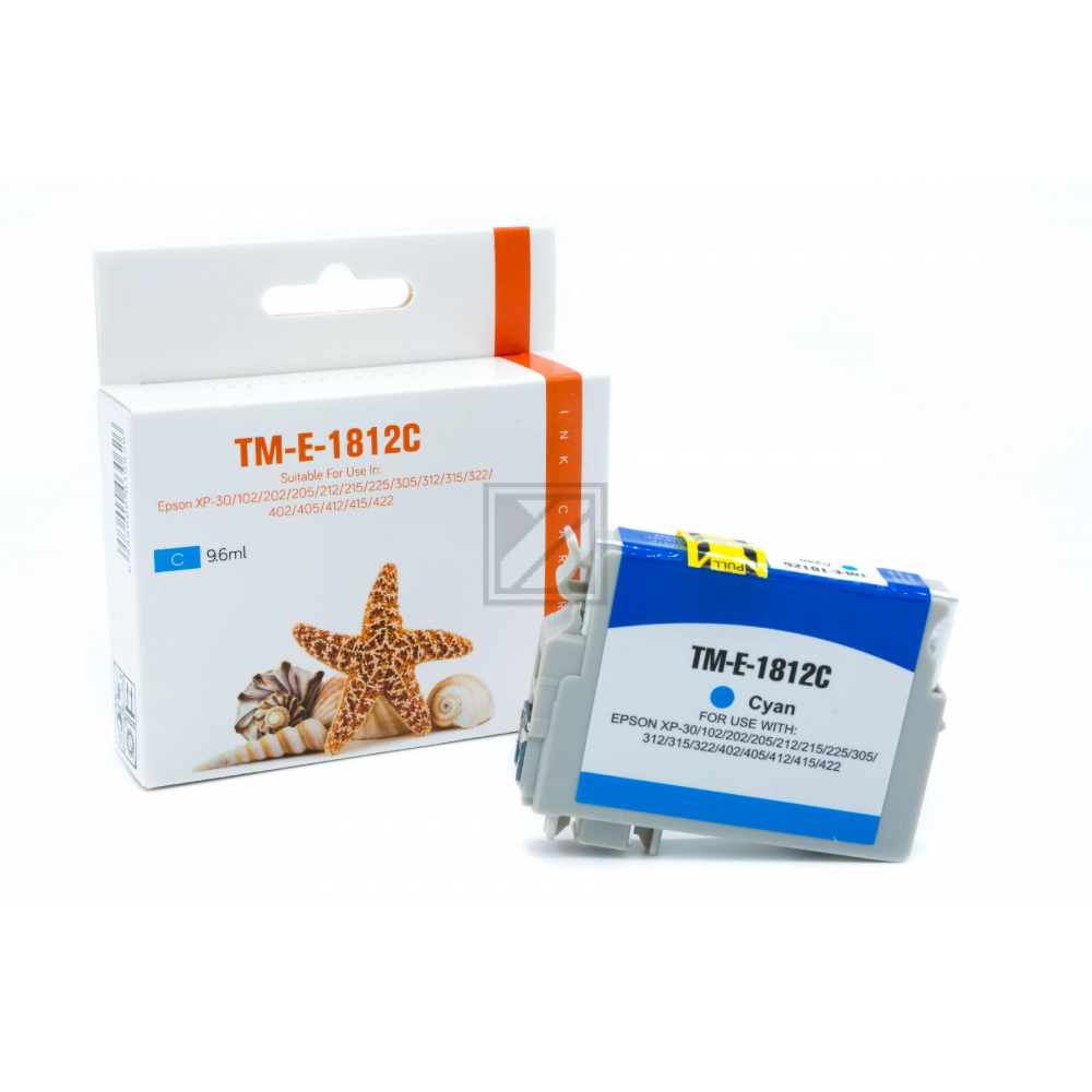 Alternativ Tinte Cyan für Epso / C13T18124010 / 9,6ml