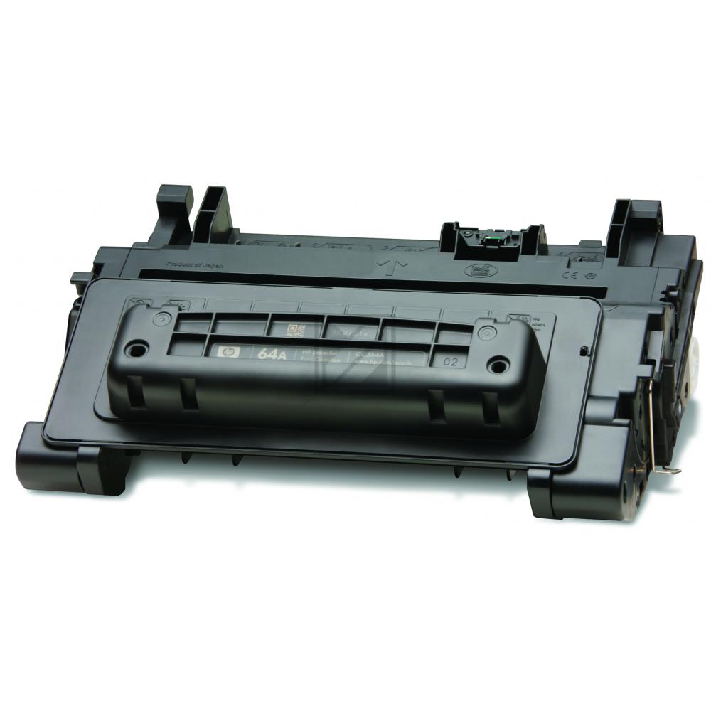 CC364A // 64A / schwarz / original HP Toner schwarz / CC364A / 10000 S.