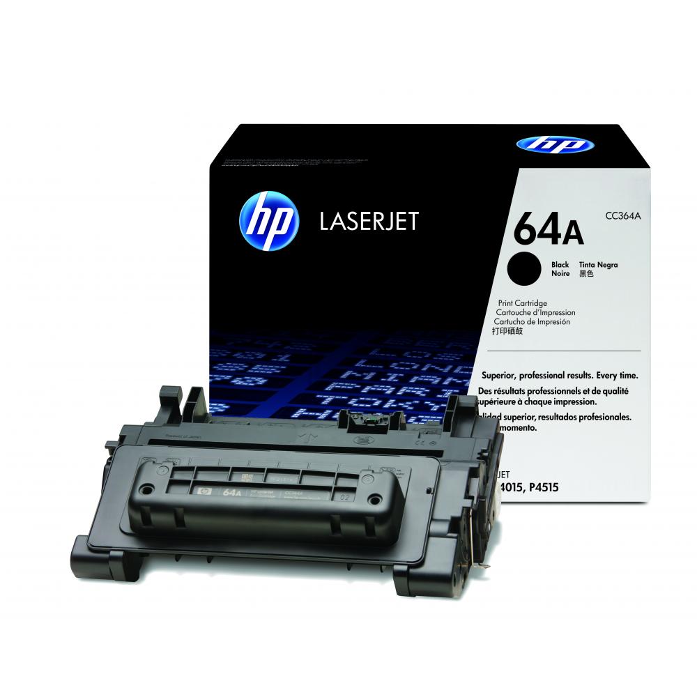 CC364A // 64A / schwarz / original HP Toner schwarz / CC364A / 10000 S.