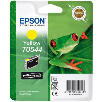 C13T05444010 // T0544 / gelb / original EPSON Tintenpatrone gelb / C13T05444010 / 400 S. / 13.00 ml