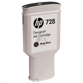3WX25A // 728 / schwarz / original HP Tintenpatrone schwarz matt / 3WX25A / 130.00 ml
