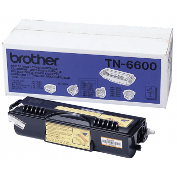 TN6600 / schwarz / original BROTHER Toner schwarz / TN6600 / 6000 S.