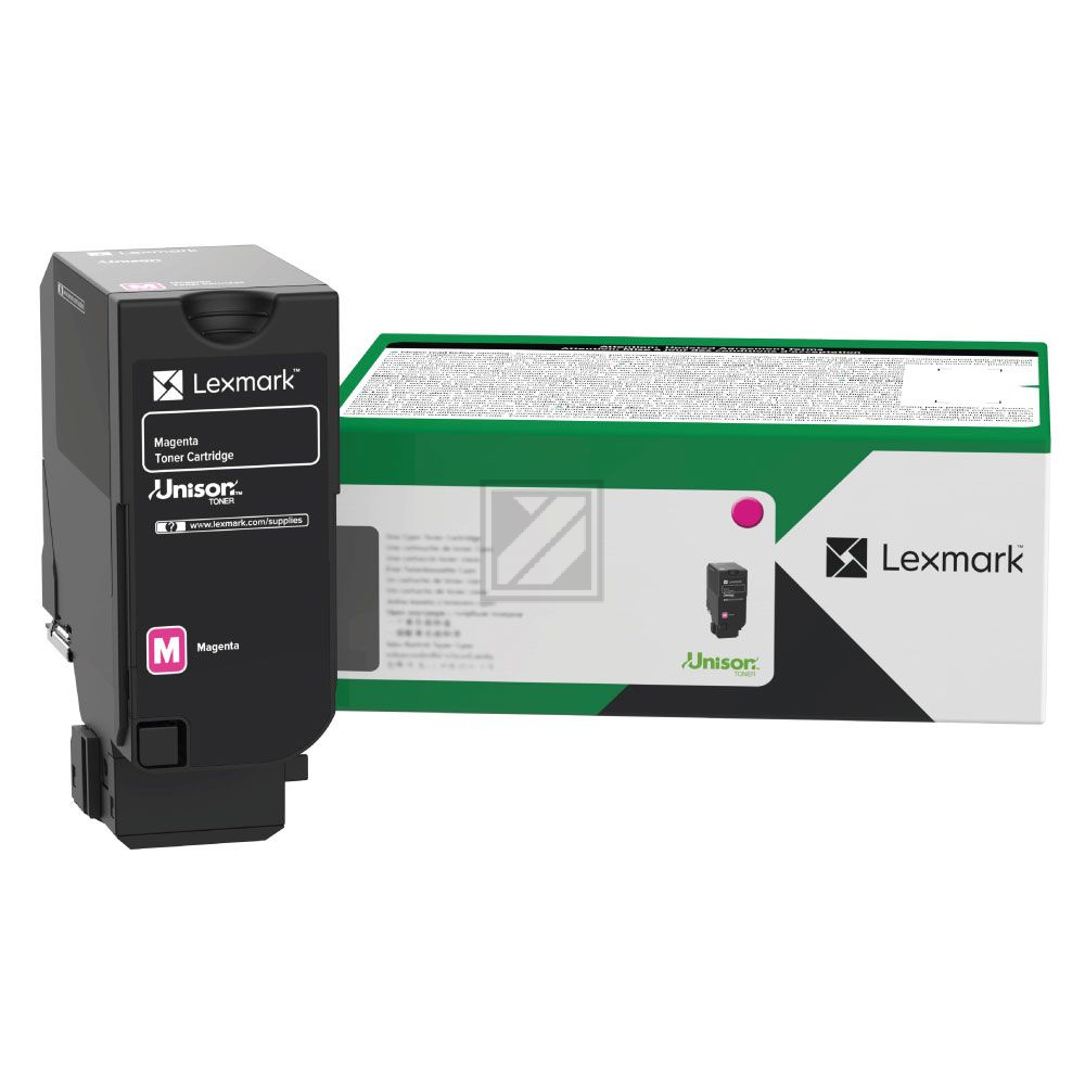 71C2HM0 / original LEXMARK Toner magenta / 71C2HM0 / 10500 S.