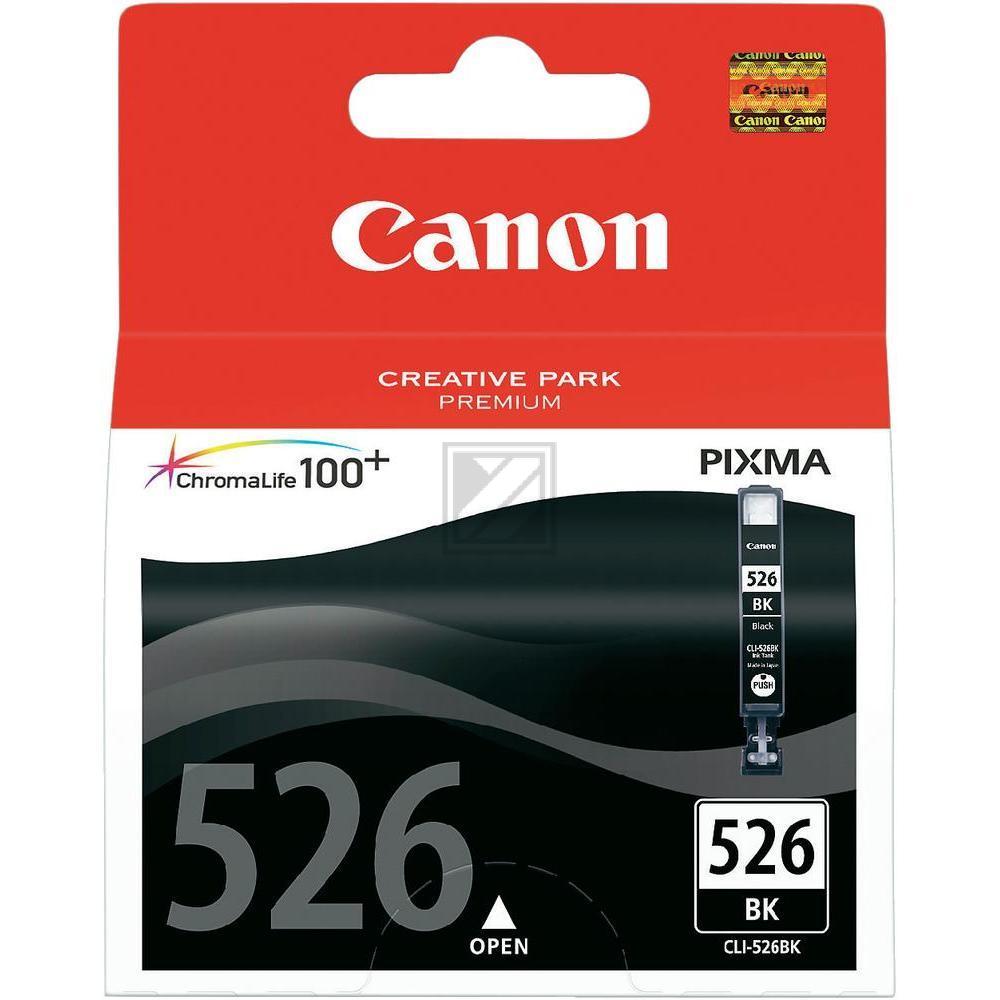 4540B001 // CLI526BK / schwarz / original CANON Tintenpatrone schwarz / 4540B001 / 2185 S. / 9.00 ml