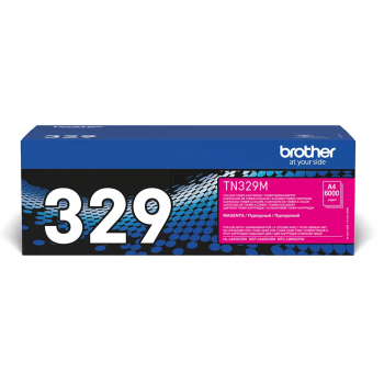 TN329M / magenta / original BROTHER Toner magenta / TN329M / 6000 S.