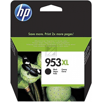 L0S70AE // 953XL / schwarz / original HP Tintenpatrone schwarz / L0S70AE / 2000 S. / 42.50 ml