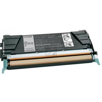 C5242KH / schwarz / original LEXMARK Toner schwarz / C5242KH / 8000 S.