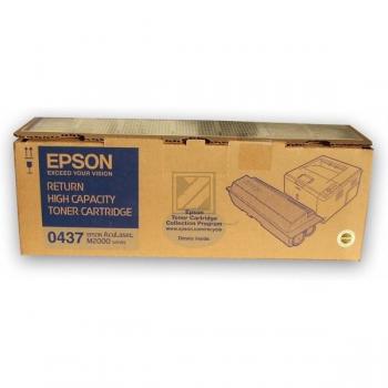 C13S050437 // 0437 / schwarz / original EPSON Toner schwarz / C13S050437 / 8000 S.