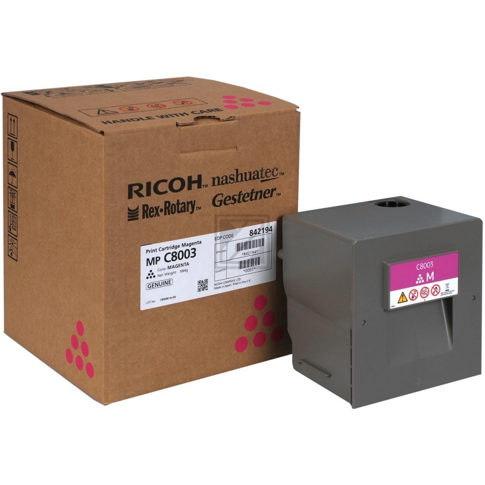 842194 / magenta / original RICOH Toner magenta / 842194 / 26000 S.