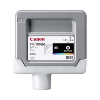 6657B001 // PFI306BK / schwarz / original CANON Tintenpatrone schwarz / 6657B001 / 330.00 ml