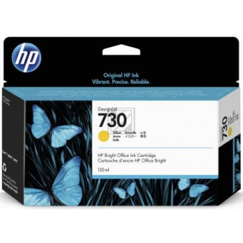 P2V64A // 730 / gelb / original HP Tintenpatrone gelb / P2V64A / 130.00 ml