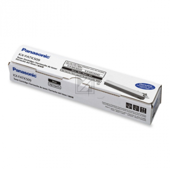 KXFATK509 / schwarz / original PANASONIC Toner schwarz / KXFATK509 / 4000 S.