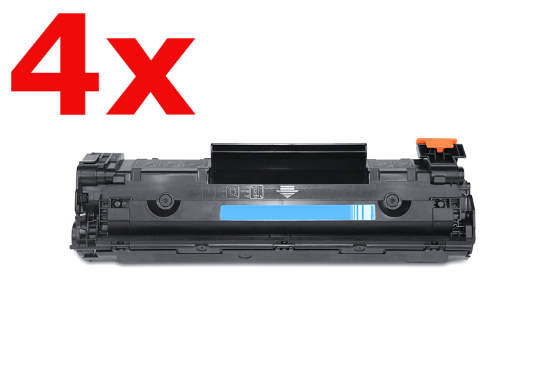 Alternativ Toner Black für HP / CE278A / 4x2.100 Seiten