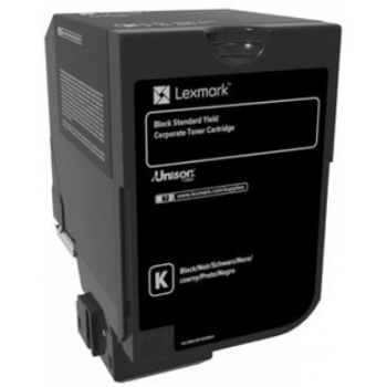 74C20KE / schwarz / original Lexmark Toner schwarz / 74C20KE / 3000 S.