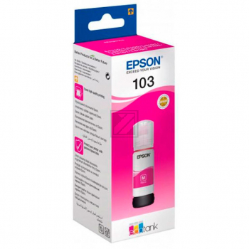 C13T00S34A // 103 / magenta / original EPSON Tintenflasche magenta / C13T00S34A / 4500 S. / 70.00 ml