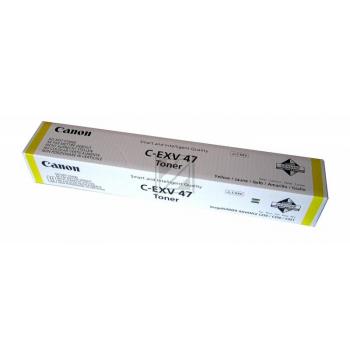 8519B002 // CEXV47 / gelb / original CANON Toner gelb / 8519B002 / 21500 S.