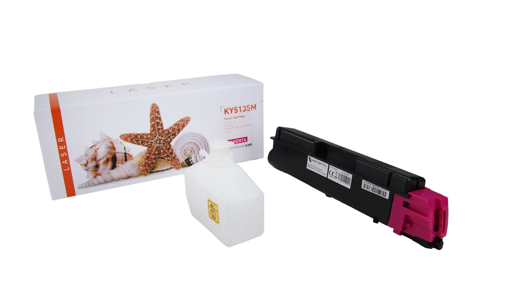 Alternativ Toner Magenta für Kyocera  / TK5135M / 5.000 Seiten