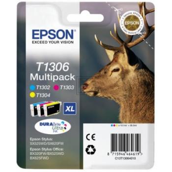C13T13064012 // T1306 / original EPSON Tintenpatrone MultiPack / C13T13064012