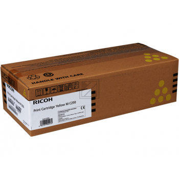 408343 // TYPEMC250H / original RICOH Toner gelb / 408343 / 6300 S.