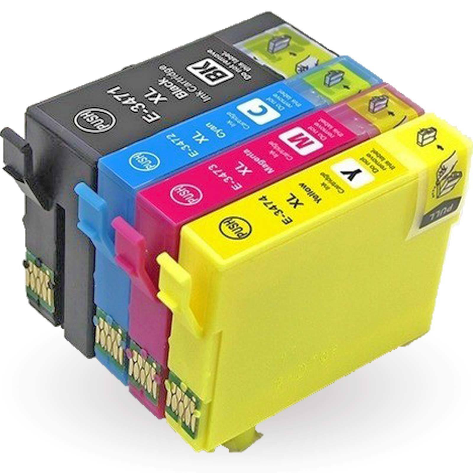 Alternativ Tinte für Epson / C13T34764010 / BK23,4ml/CMY14ml