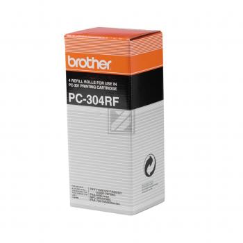 PC304RF / schwarz / original BROTHER ThermoTransferRolle / PC304RF / 230 S.