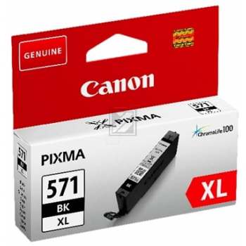 0331C001 // CLI571BKXL / schwarz / original CANON Tintenpatrone schwarz / 0331C001 / 4425 S. / 11.00 ml