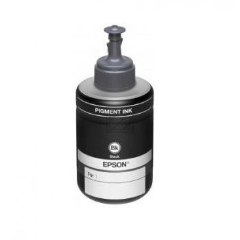 C13T77414A // T7741 / schwarz / original EPSON Tintenflasche schwarz / C13T77414A / 6000 S. / 140.00 ml