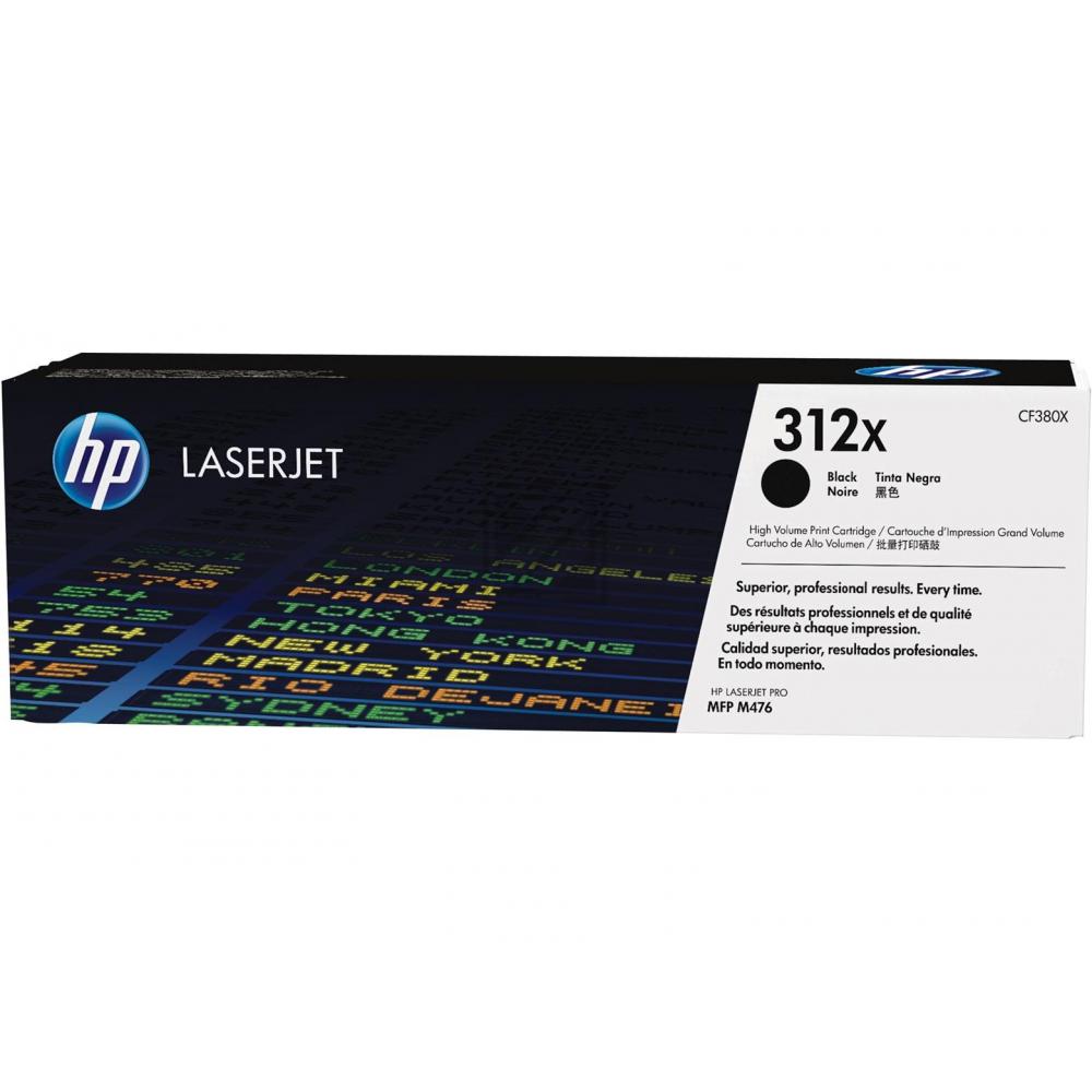 CF380X // 312X / schwarz / original HP Toner schwarz / CF380X / 4400 S.