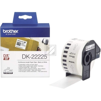 DK22225 / original BROTHER PTouch Etiketten / DK22225