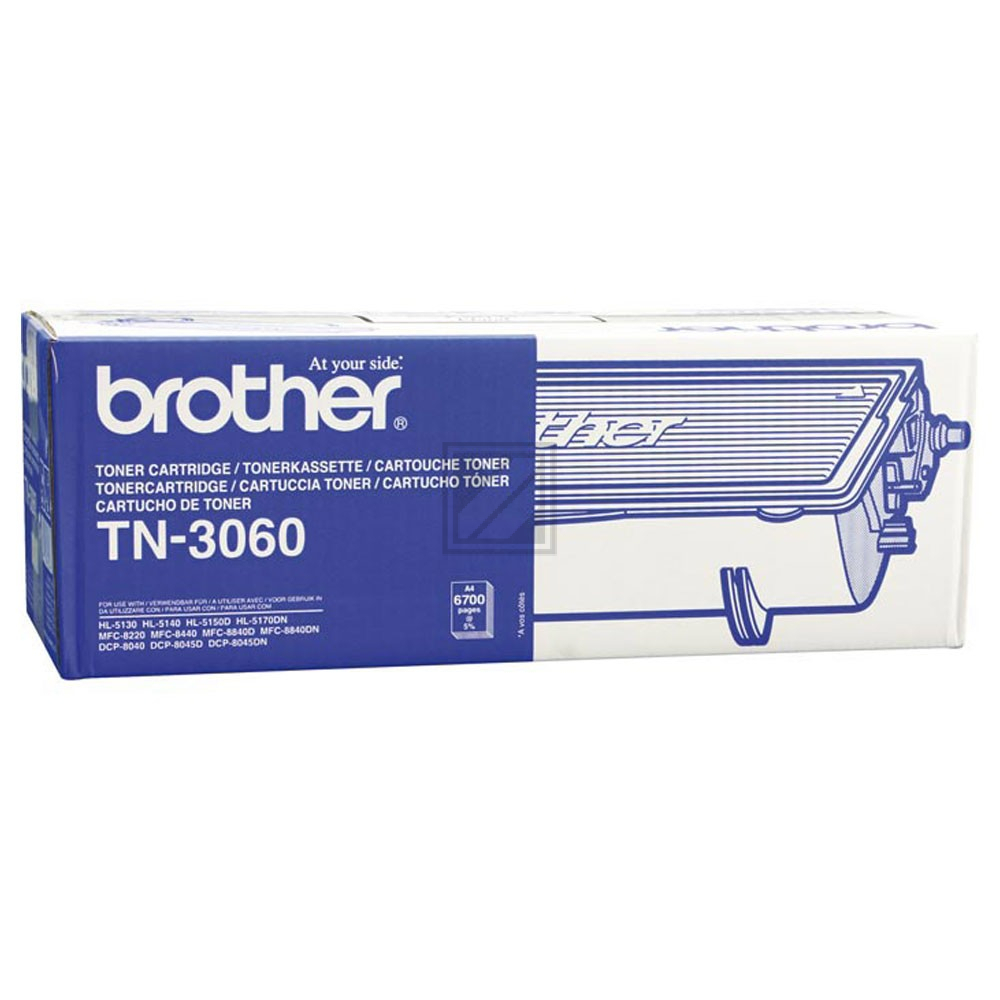 TN3060 / schwarz / original BROTHER Toner schwarz / TN3060 / 6700 S.