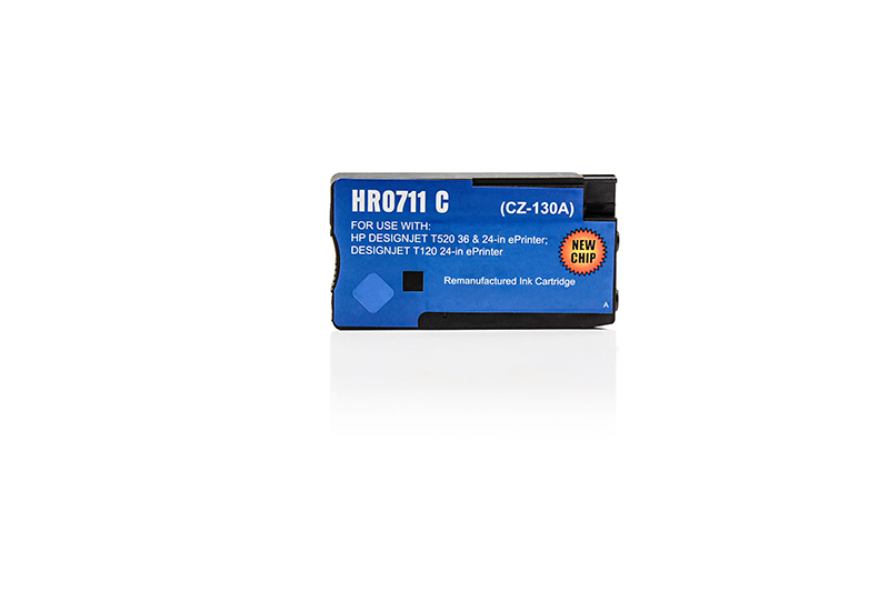 REF711 Refill Tinte Cyan für HP / CZ130A / 29ml