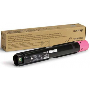 106R03743 / magenta / original XEROX Toner magenta / 106R03743 / 9800 S.