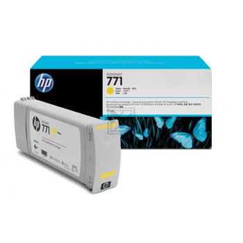 B6Y10A // 771C / gelb / original HP Tintenpatrone gelb / B6Y10A / 775.00 ml