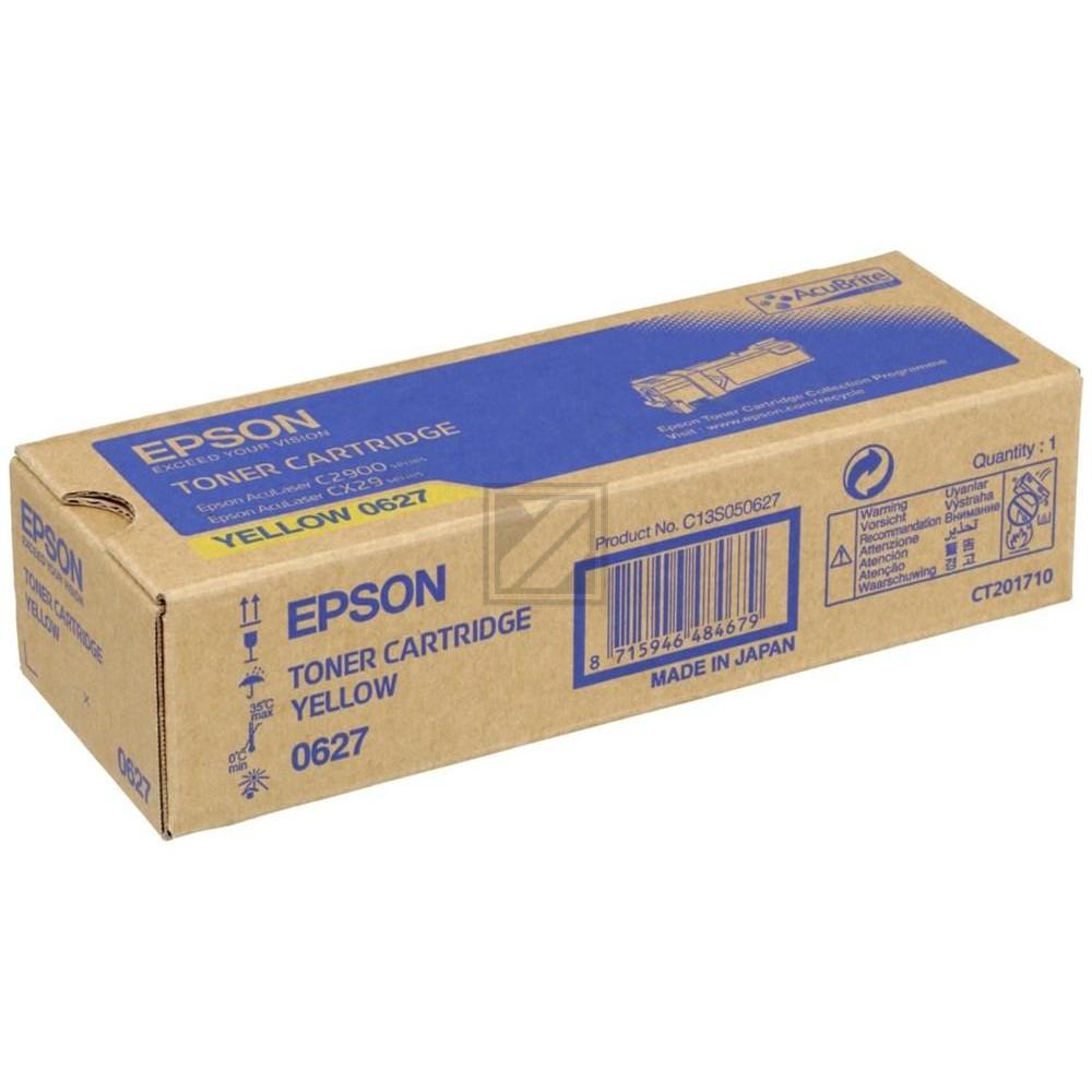 C13S050627 // 0627 / gelb / original EPSON Toner gelb / C13S050627 / 2500 S.