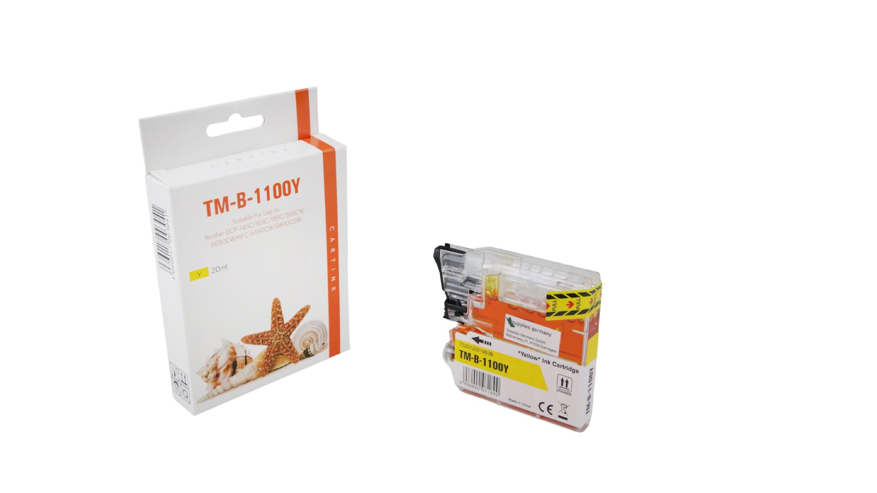 Alternativ Tinte Yellow / LC1100Y / 20ml
