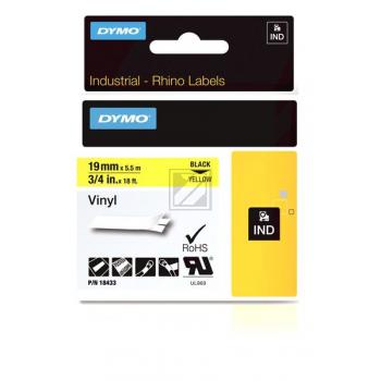 18433 // S0718470 / schwarz / original DYMO Farbband / 18433
