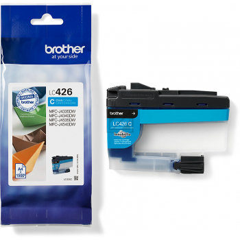 LC426C / cyan / original BROTHER Tintenpatrone cyan / LC426C / 1500 S.