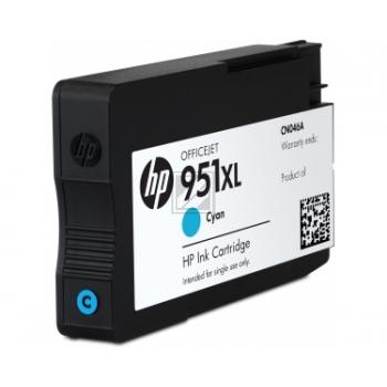 CN046AE // 951XL / cyan / original HP Tintenpatrone cyan / CN046AE / 1500 S. / 24.00 ml