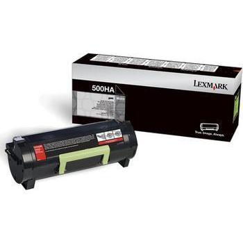 50F0HA0 // 500HA / schwarz / original LEXMARK Toner schwarz / 50F0HA0 / 5000 S.